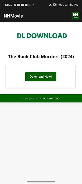 Screenshot of Netnaija Movie 2025