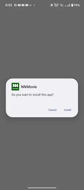 Screenshot of Netnaija Movie Apk