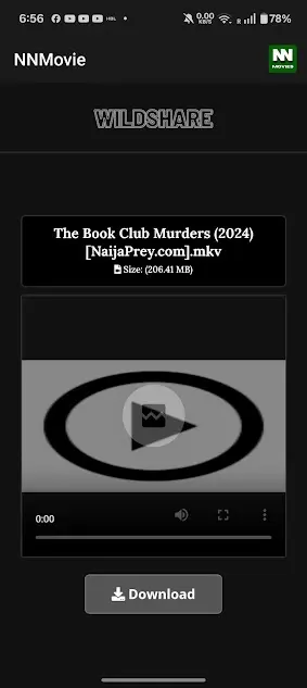 Screenshot of Netnaija Movie Latest